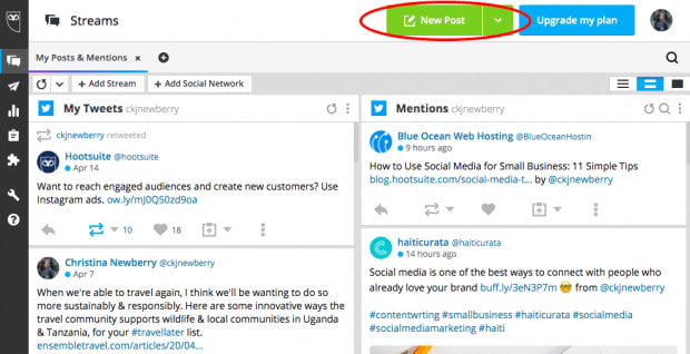 Hootsuite Streams